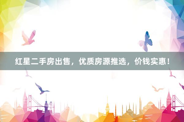 红星二手房出售，优质房源推选，价钱实惠！